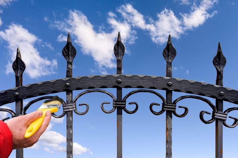 Iron Railing Painting in Waco, TX
