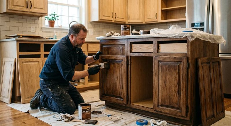 Kitchen Cupboard Refinishing in Cincinnati, OH