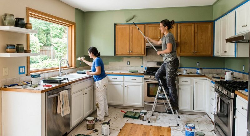 Kitchen Painting in Wilmington, NC