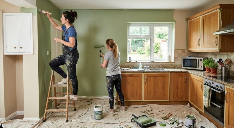 Kitchen Painting in Wilmington, NC