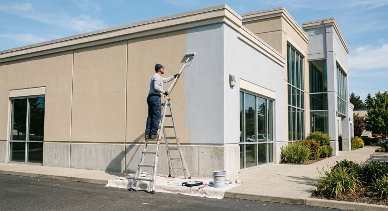 Outdoor Commercial Painting in Waco, TX