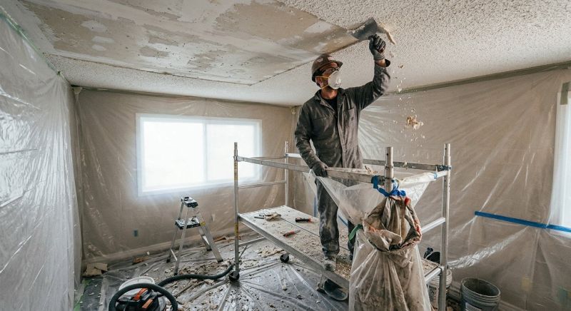 Popcorn Ceiling Removal in Waco, TX