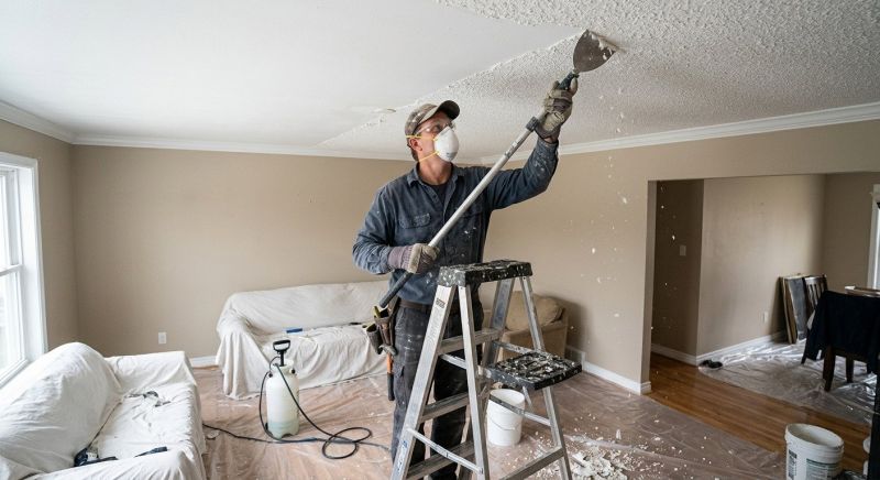 Popcorn Ceiling Scraping in Waco, TX