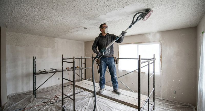 Popcorn Ceiling Smoothing in Waco, TX