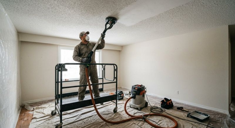 Popcorn Ceiling Smoothing in Waco, TX