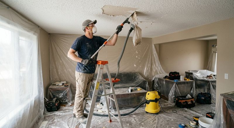 Popcorn Ceiling Stripping in Waco, TX