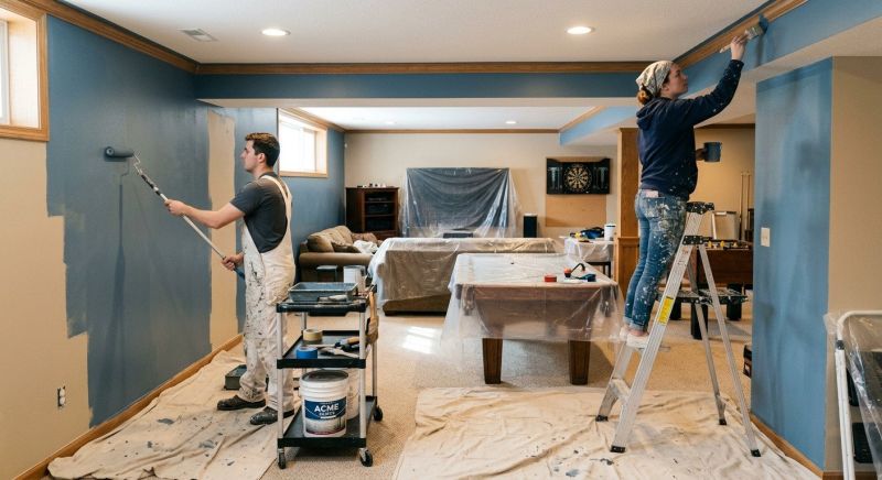 Rec Room Painting in Waco, TX