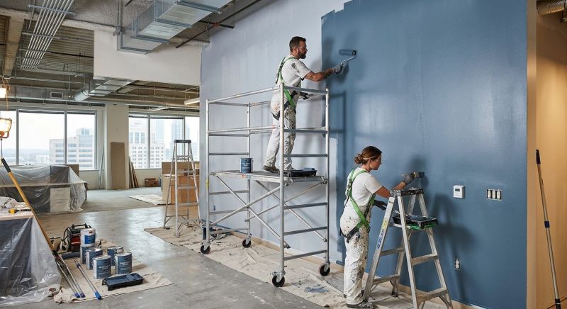 Reception Area Painting in Boulder, CO
