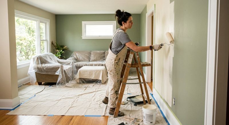 Residential Interior Painting in Kansas City, KS