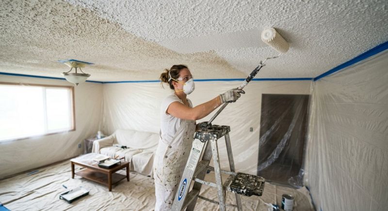Textured Wall Painting in Wilmington, NC