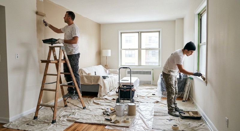 Townhouse Interior Painting in Waco, TX