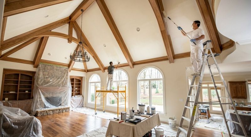 Vaulted Ceiling Painting in Waco, TX