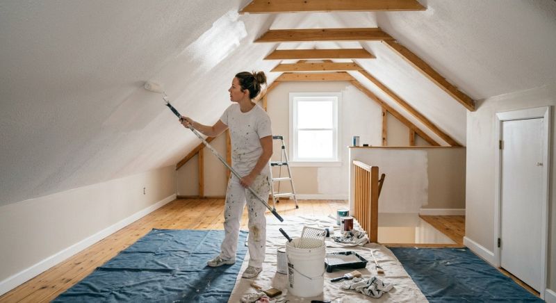 Vaulted Ceiling Painting in Waco, TX