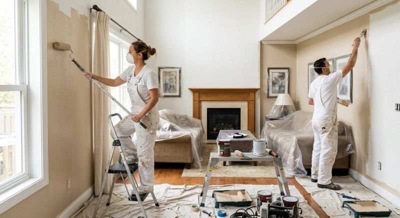Walls Painting in Wilmington, NC