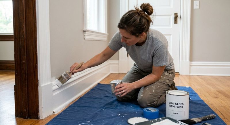 Woodwork Painting in Waco, TX